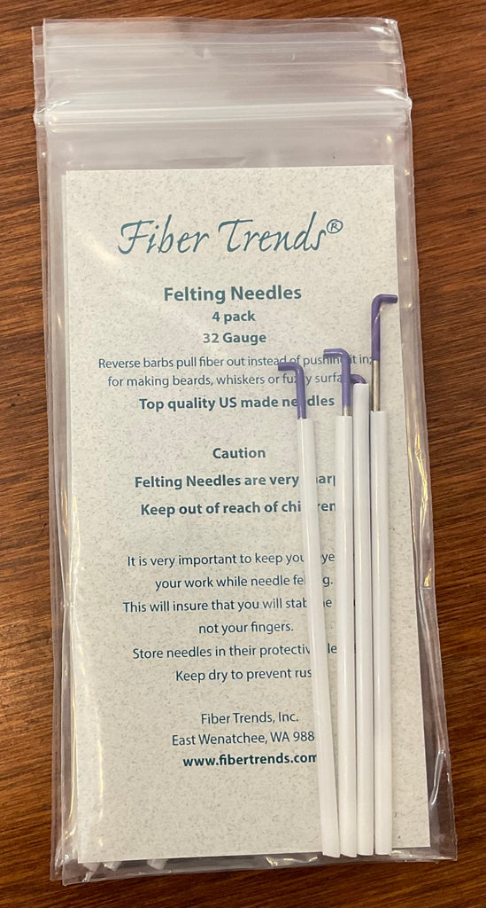 Fiber Trends Felting Needles - Reverse Barbs – Desert Thread