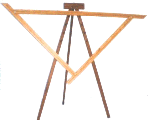 Spriggs 7-foot Adjustable Loom - with Collapsible Tripod Loom Stand - Maple