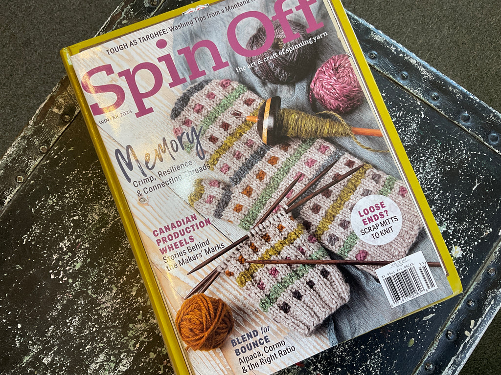 Spin Off - the art and craft of spinning yarn