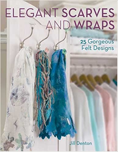 Elegant Scarves And Wraps: 25 Gorgeous Felt Designs