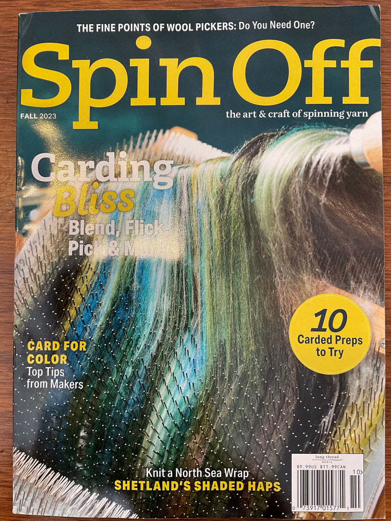 Spin Off - the art and craft of spinning yarn